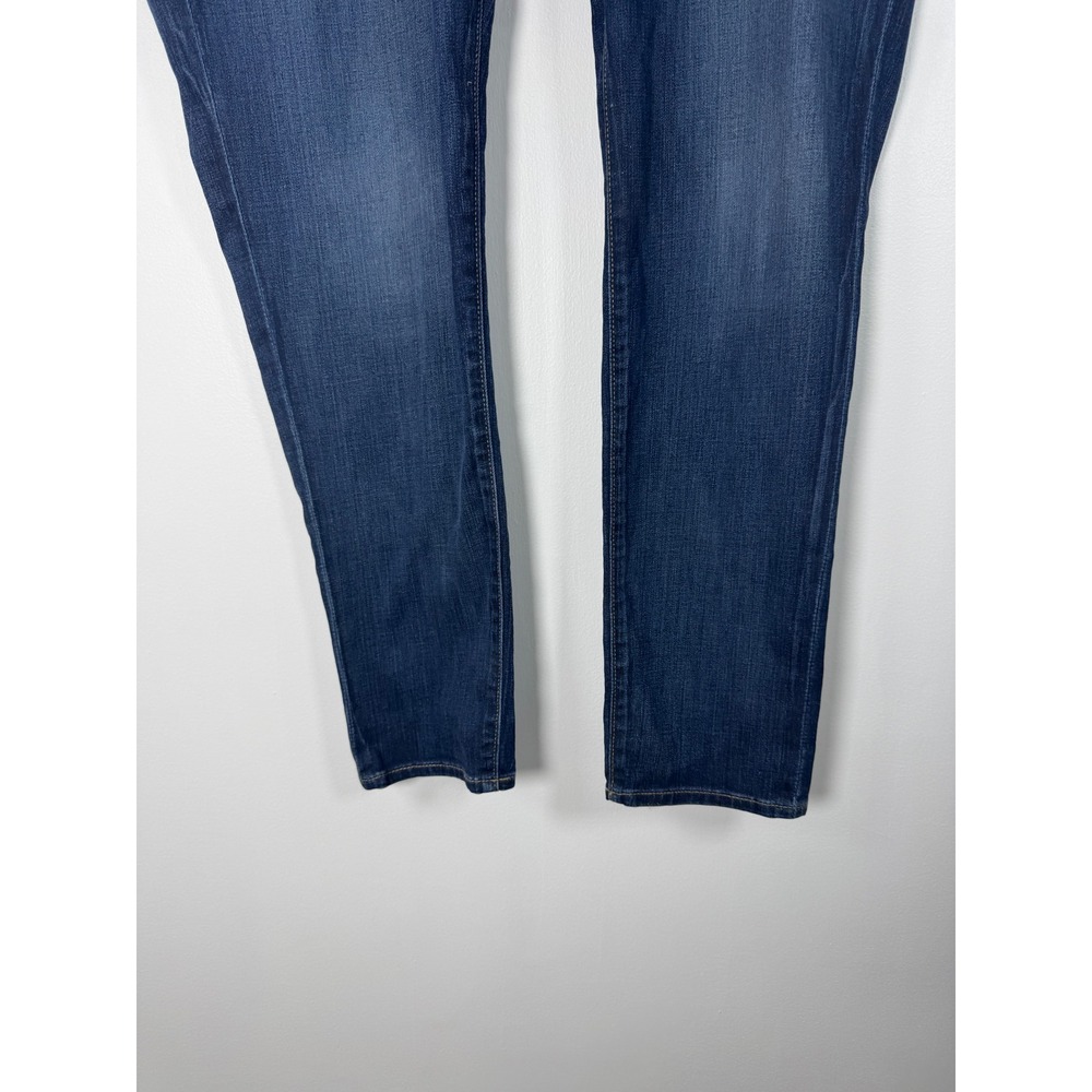 Classic Lucky Brand Womens 14W Skinny Jeans‎ Dark Indigo Mid Rise Stretch Denim - Picture 11 of 11